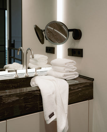 Handdoekset Deluxe (8 st.) | Wit Handdoekset Deluxe (8 st.) | Wit