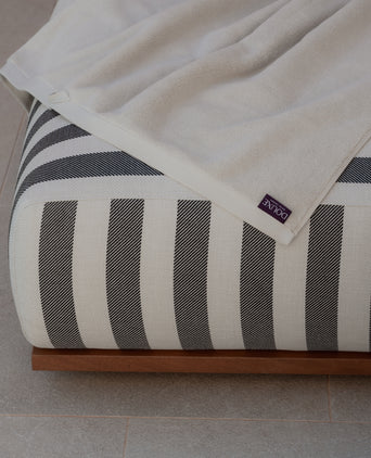 Handdoek zero-twist katoen 100x150 cm | Zilvergrijs Handdoek zero-twist katoen 100x150 cm | Zilvergrijs