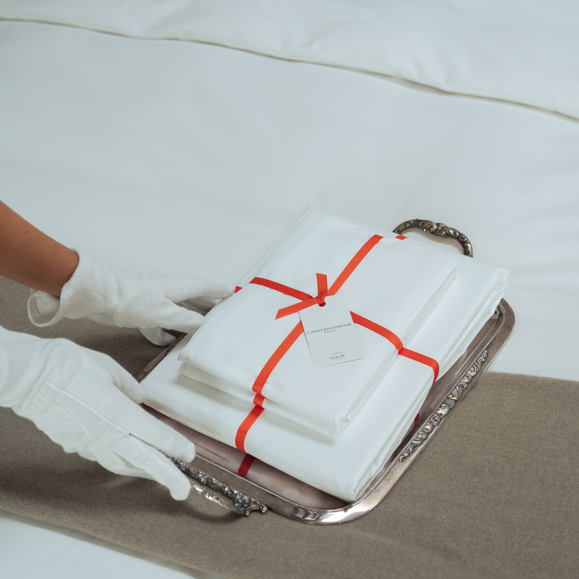 Dekbedovertrek katoen Conservatorium Hotel