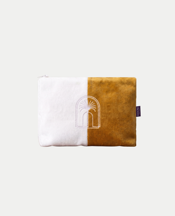 DOUXE Beach Pouch Mustard DOUXE Beach Pouch Mustard
