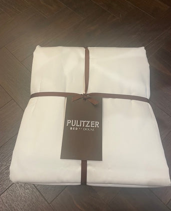Pulitzer Dekbedovertrek | Satijn 400TC Wit | Outlet Pulitzer Dekbedovertrek | Satijn 400TC Wit | Outlet