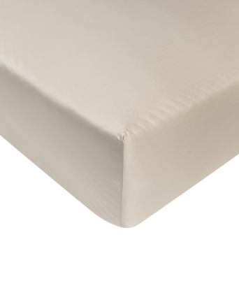 Hoeslaken Egyptisch katoen Percal 400TC | Latte | Outlet Hoeslaken Egyptisch katoen Percal 400TC | Latte | Outlet