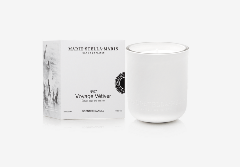 Marie-Stella-Maris - Luxe Geurkaars - No. 07 Voyage Vétiver (hervulbaar) - 300 g