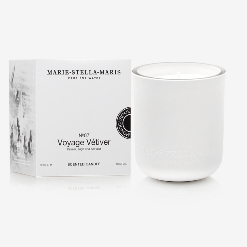 Marie-Stella-Maris - Luxe Geurkaars - No. 07 Voyage Vétiver (hervulbaar) - 300 g