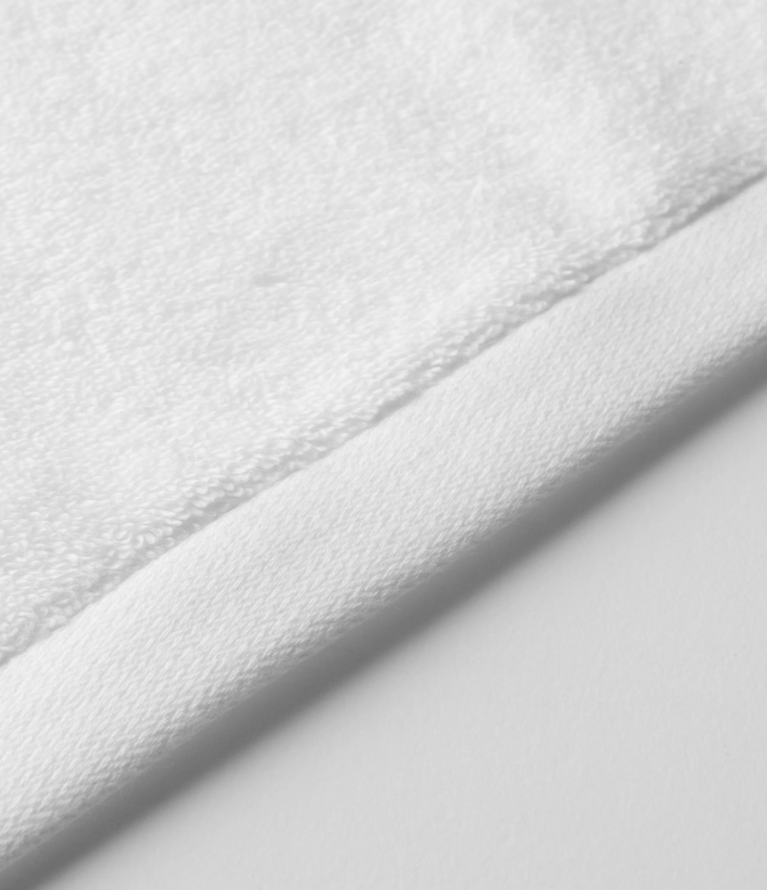 Handdoek zero-twist katoen | Wit | Outlet