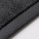 Handdoek zero-twist katoen | Antracite | Outlet