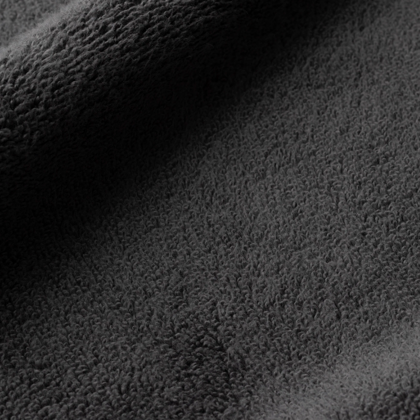 Handdoek zero-twist katoen | Antracite | Outlet