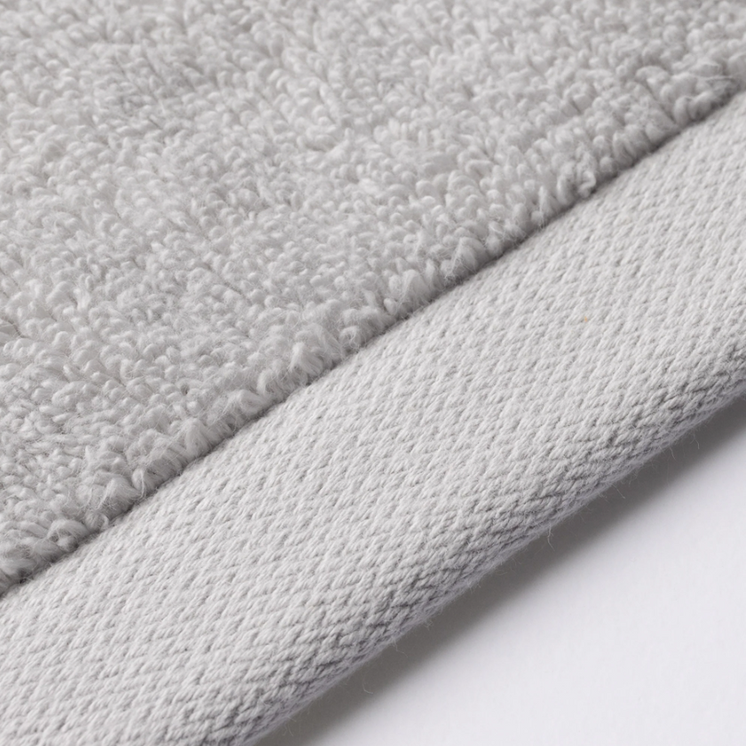 Handdoek zero-twist katoen | Zilvergrijs | Outlet