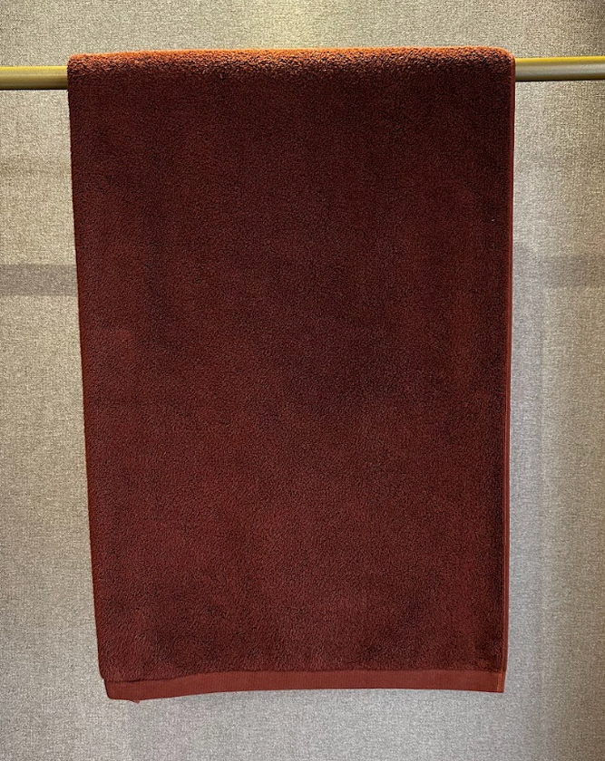 Handtuch Zero-Twist-Baumwolle | Chestnut | Outlet
