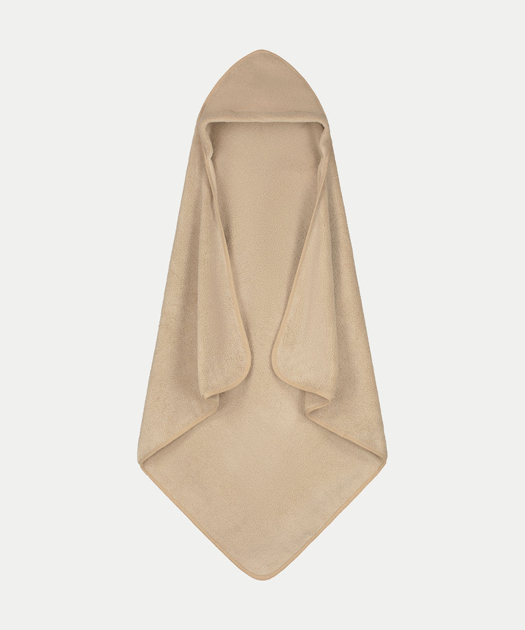 Badcape Baby zero-twist katoen | Latte