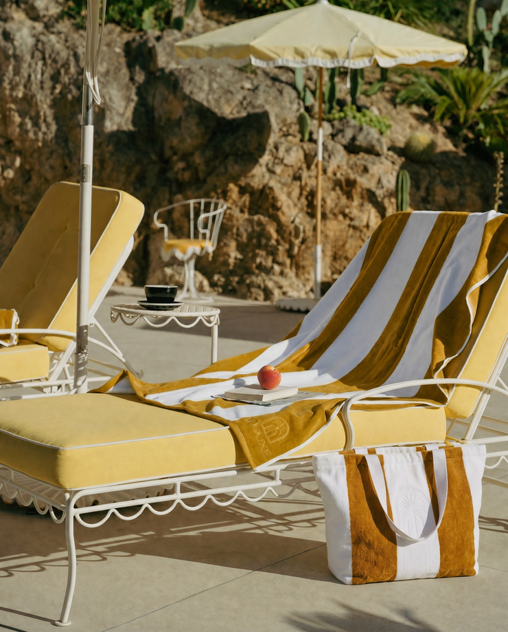 DOUXE Strandtas Mustard