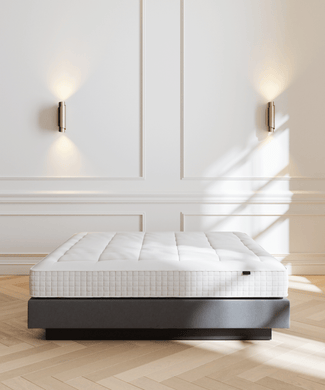 DOUXE Hotel Boxspring Swedish Grey DOUXE Hotel Boxspring Swedish Grey