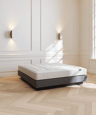 DOUXE Hotel Boxspring Swedish Grey DOUXE Hotel Boxspring Swedish Grey