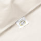 Dekbedovertrekset Egyptisch katoen Percal 400TC | Chalk White