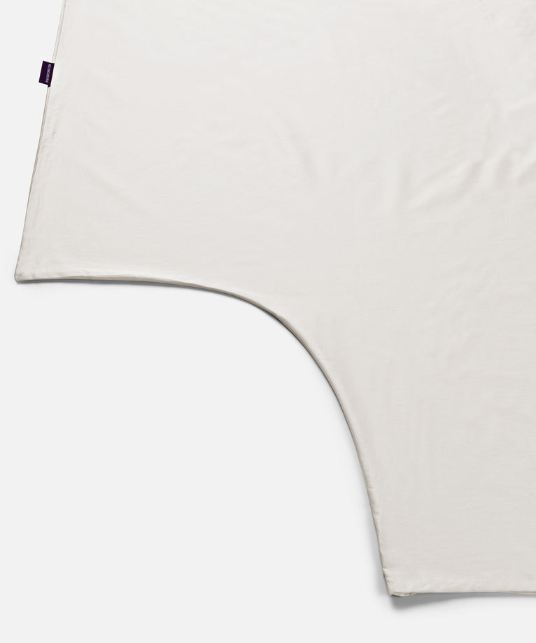 Dekbedovertrekset Egyptisch katoen Satijn 400TC | Cream