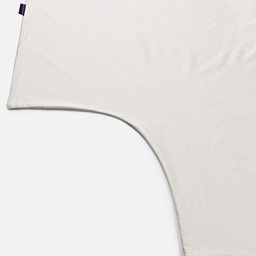 Dekbedovertrekset Egyptisch katoen Satijn 400TC | Cream