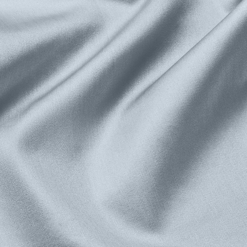 Dekbedovertrekset Egyptisch katoen Satijn 400TC | Misty Blue
