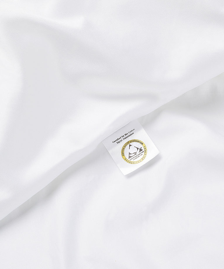 Okura Dekbedovertrekset Egyptisch katoen 600TC Satijn | Wit