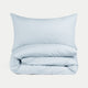Dekbedovertrekset Egyptisch katoen Percal 400TC | Pastel Blue