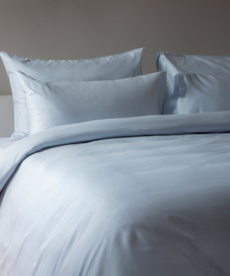 Dekbedovertrekset Egyptisch katoen Satijn 400TC | Pastel Blue Dekbedovertrekset Egyptisch katoen Satijn 400TC | Pastel Blue