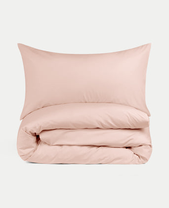 Dekbedovertrekset Egyptisch katoen Percal 400TC | Blush Pink Dekbedovertrekset Egyptisch katoen Percal 400TC | Blush Pink