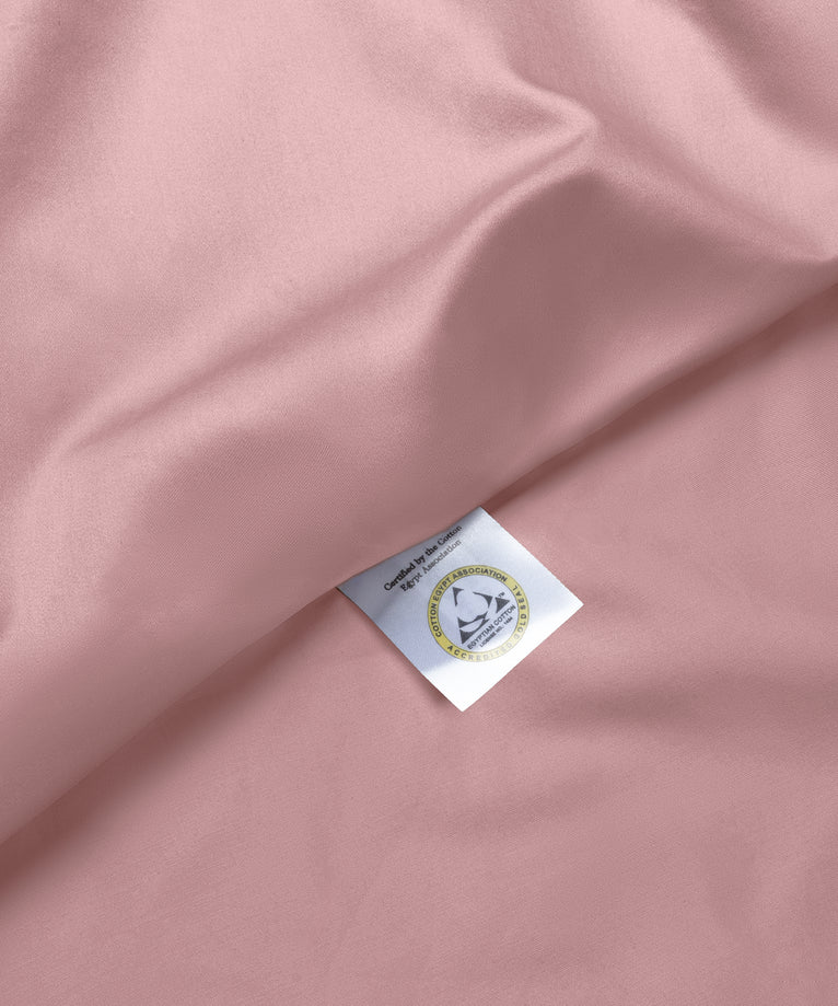 Kussensloop Egyptisch katoen 400TC Satijn | Blush Pink