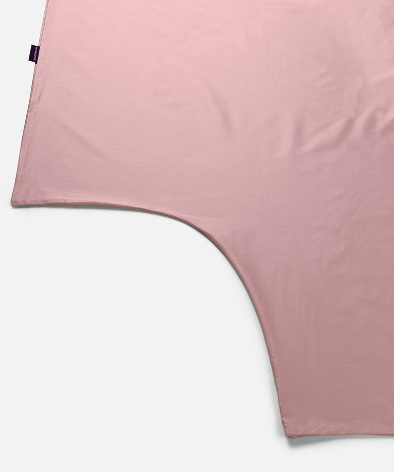 Dekbedovertrekset Egyptisch katoen Satijn 400TC | Blush Pink