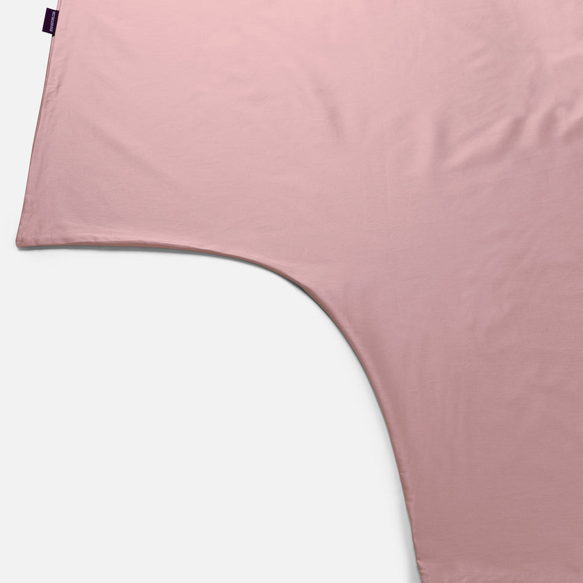 Dekbedovertrekset Egyptisch katoen Satijn 400TC | Blush Pink