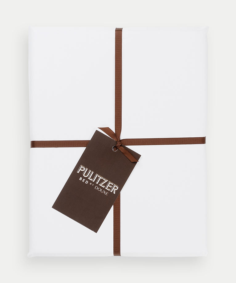 Pulitzer Dekbedovertrekset Egyptisch katoen Satijn 400TC | Wit