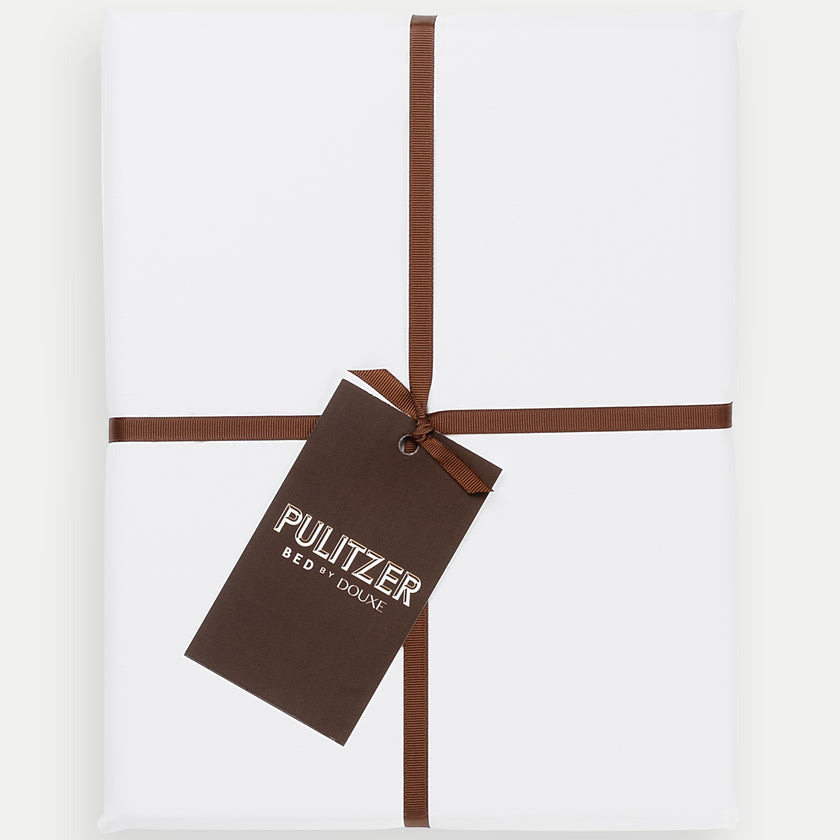 Pulitzer Dekbedovertrekset Egyptisch katoen Satijn 400TC | Wit