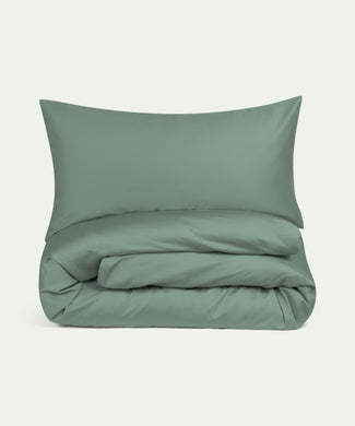 Dekbedovertrekset Egyptisch katoen Satijn 400TC | Sage Green Dekbedovertrekset Egyptisch katoen Satijn 400TC | Sage Green