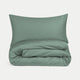 Dekbedovertrekset Egyptisch katoen Satijn 400TC | Sage Green
