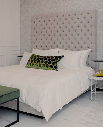 Hoofdbord Gecapitonneerd Hoofdbord Gecapitonneerd