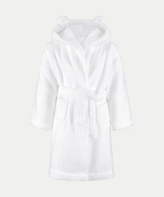 Kinderbadjas zero-twist katoen | Wit Kinderbadjas zero-twist katoen | Wit