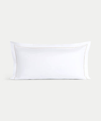 Kussensloop Egyptisch katoen Percal 400TC | Carmel Wit Kussensloop Egyptisch katoen Percal 400TC | Carmel Wit