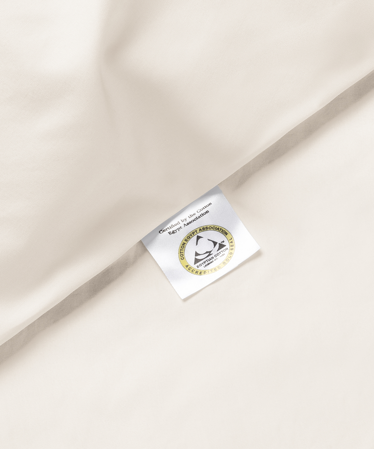 Kussensloop Egyptisch katoen Percal 400TC | Chalk White