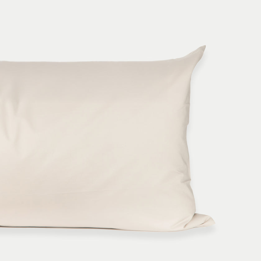 Kussensloop Egyptisch katoen Percal 400TC | Chalk White