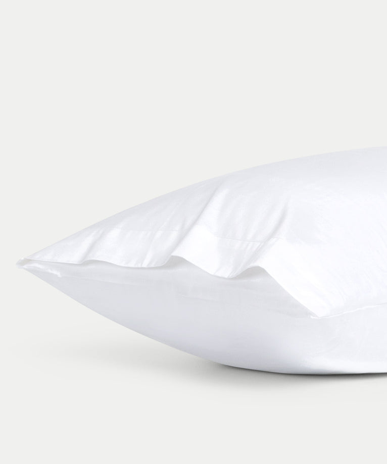 Set van 2 kussenslopen Hotel Okura Egyptisch katoen 600TC Satijn | Wit