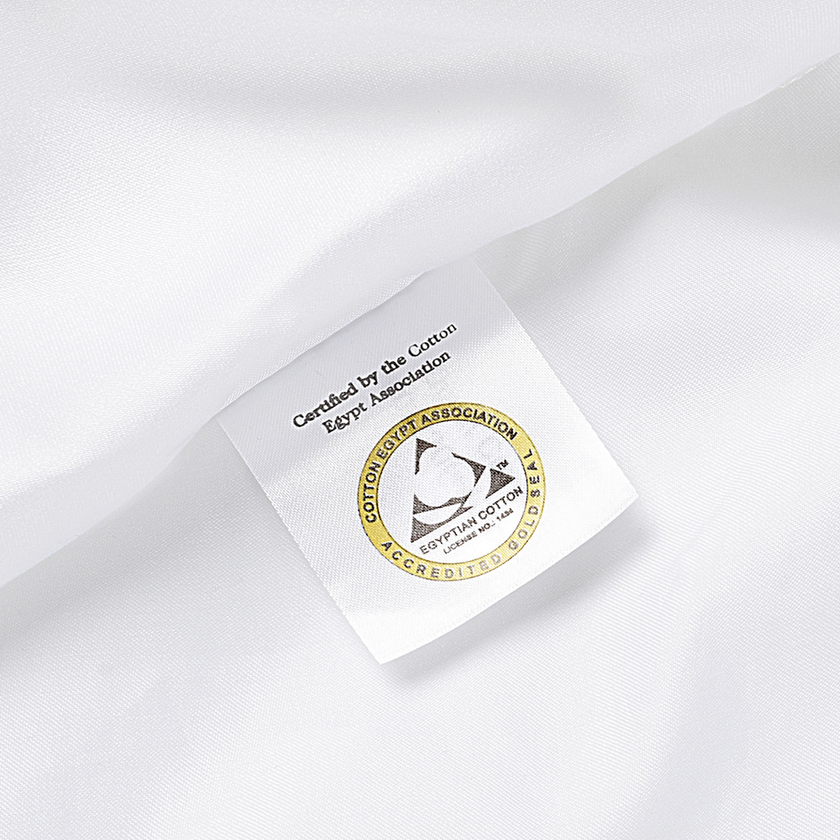 Set van 2 kussenslopen Hotel Okura Egyptisch katoen 600TC Satijn | Wit