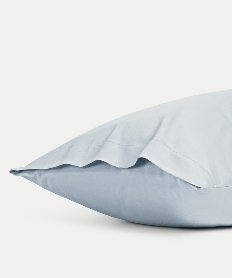 Kussensloop Egyptisch katoen 400TC Satijn | Pastel Blue