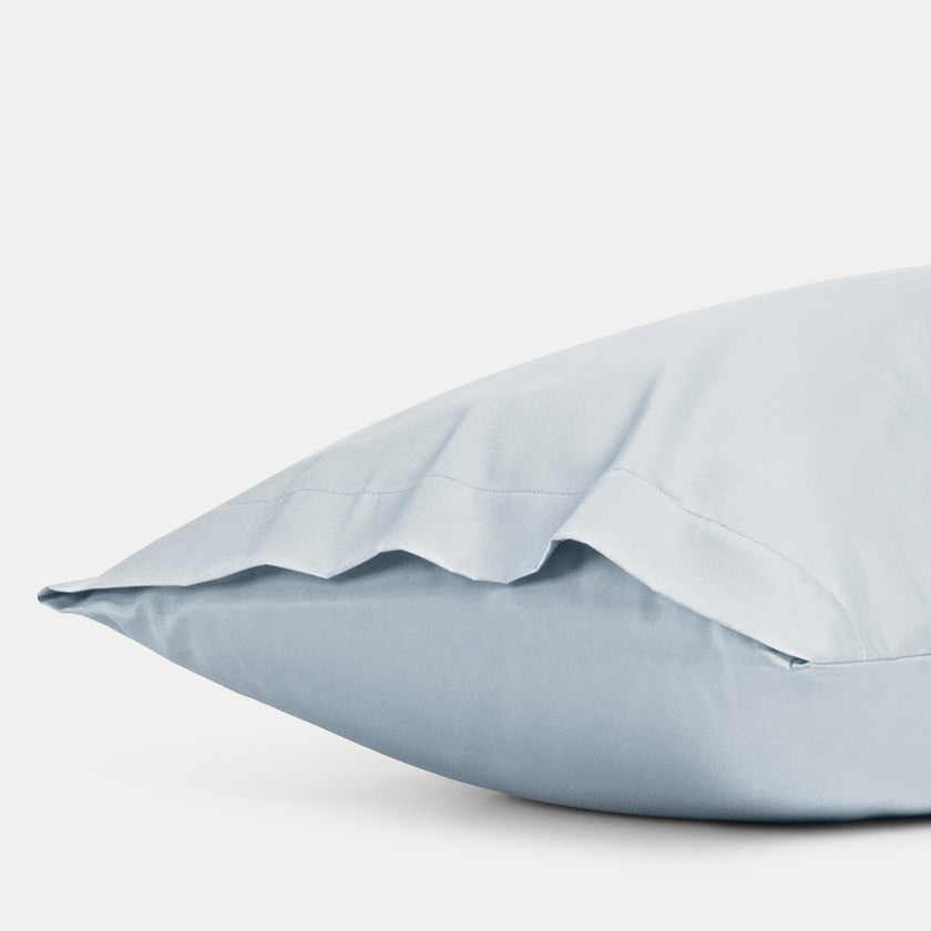 Kussensloop Egyptisch katoen 400TC Satijn | Pastel Blue