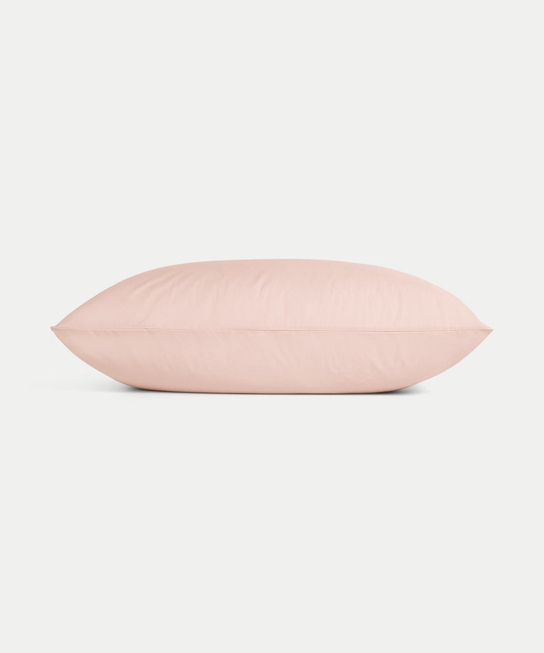 Set van 2 Kussenslopen Egyptisch katoen Percal 400TC | Blush Pink
