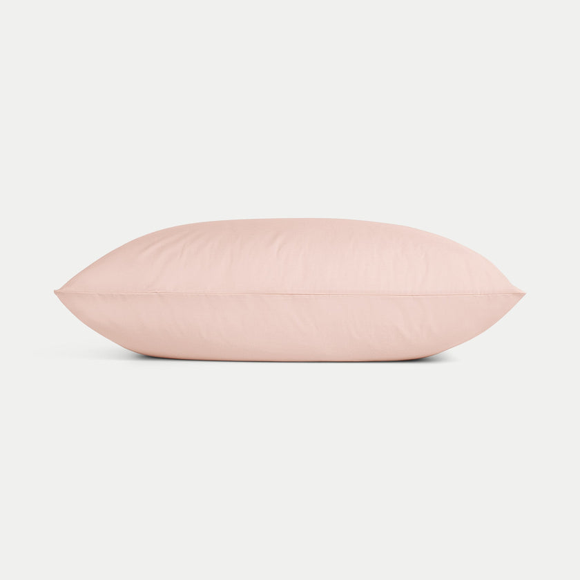 Set van 2 Kussenslopen Egyptisch katoen Percal 400TC | Blush Pink