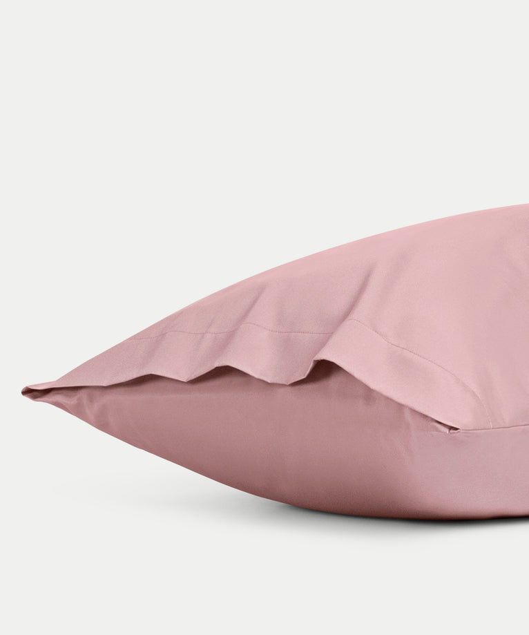 Kussensloop Egyptisch katoen 400TC Satijn | Blush Pink