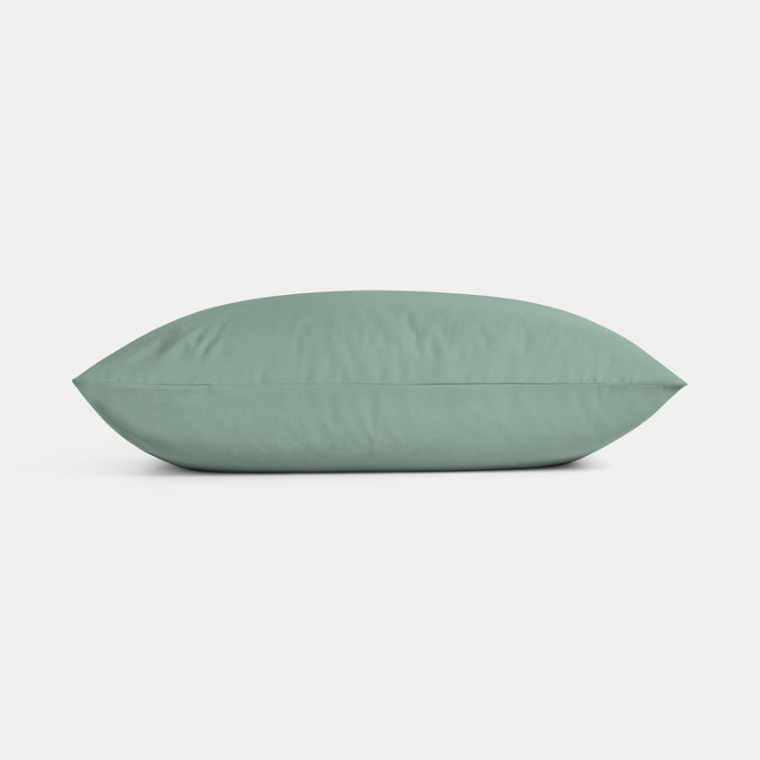 Kussensloop Egyptisch katoen 400TC Satijn | Sage green