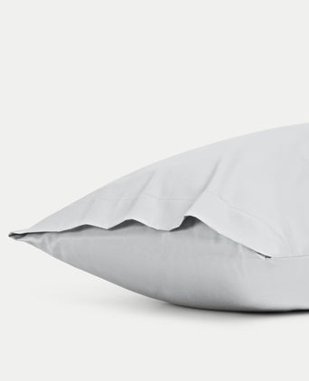 Set van 2 kussenslopen Egyptisch katoen 400TC Satijn | Zilvergrijs Set van 2 kussenslopen Egyptisch katoen 400TC Satijn | Zilvergrijs
