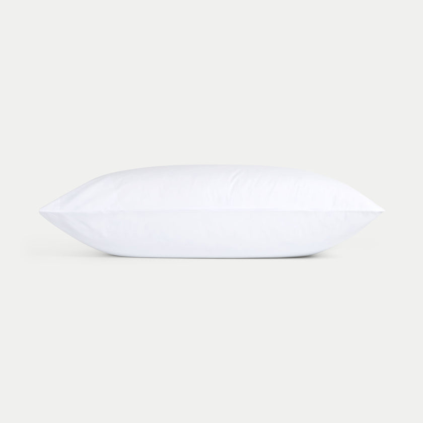 Set van 2 kussenslopen Egyptisch katoen Percal 400TC | Wit