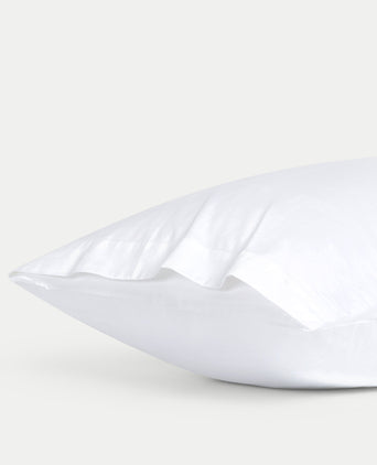 Set van 2 kussenslopen Egyptisch katoen 400TC Satijn | Wit Set van 2 kussenslopen Egyptisch katoen 400TC Satijn | Wit