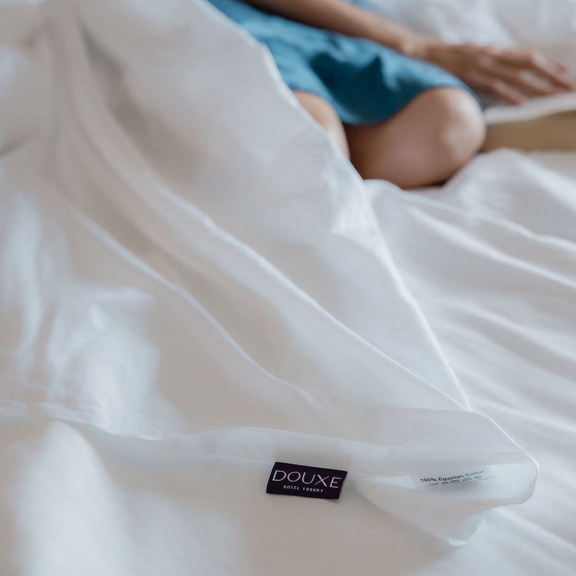 Laken Egyptisch katoen Percal 400TC | Wit