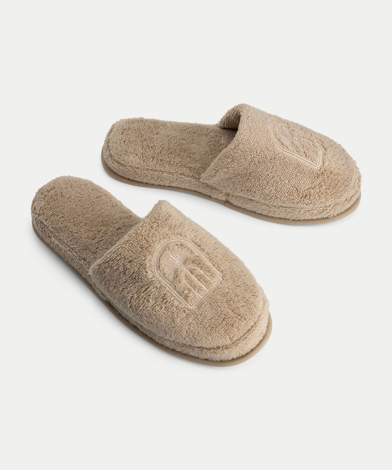 Luxe badslipper | Latte